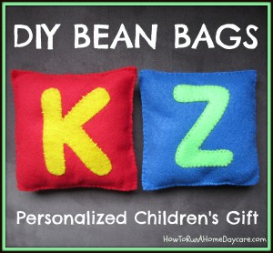 DIY Bean Bags