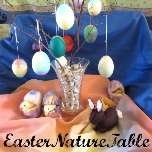Easter Nature Table