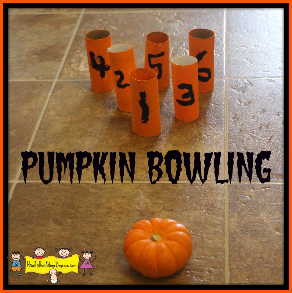 pumpkin bowling